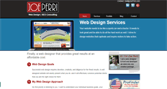 Desktop Screenshot of joeperri.com